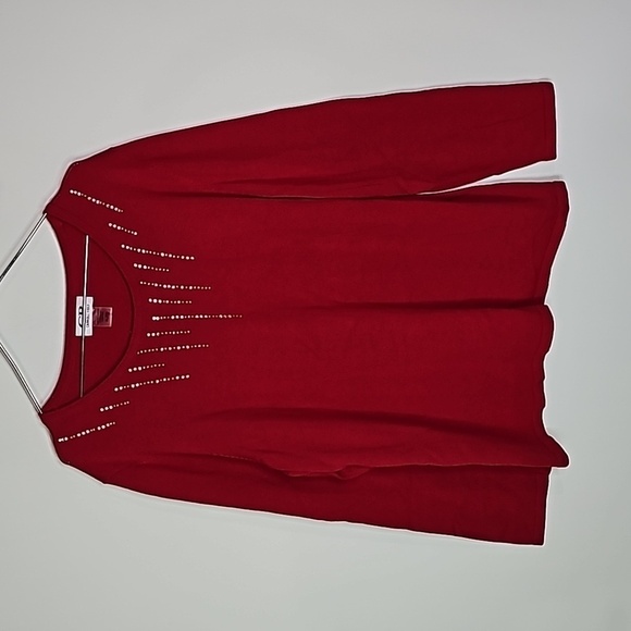Carroll Reed XL red sweater - Picture 1 of 5